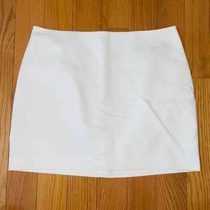 Express Women's White Mini Skirt